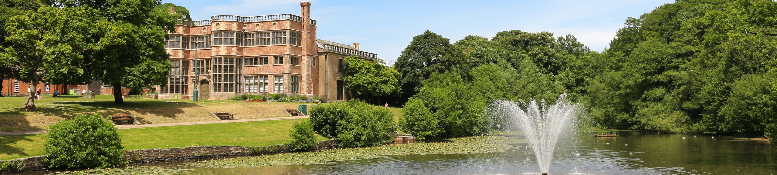 Astley Hall and lake